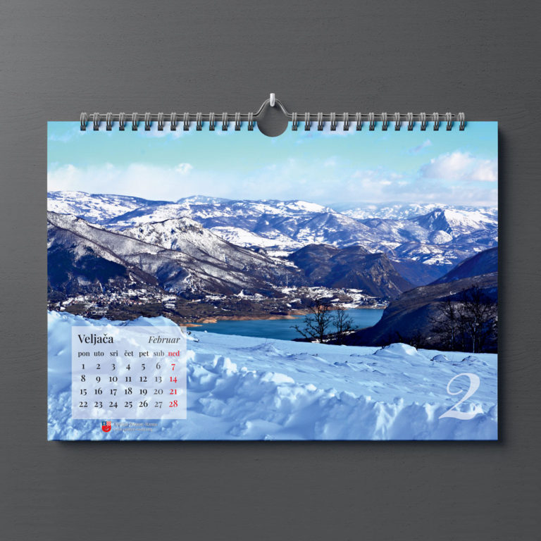 DIVA Design - kalendar, layout design
