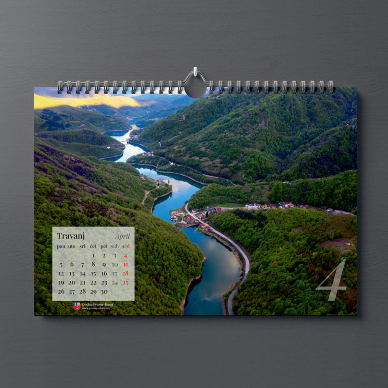 DIVA Design - kalendar, layout design