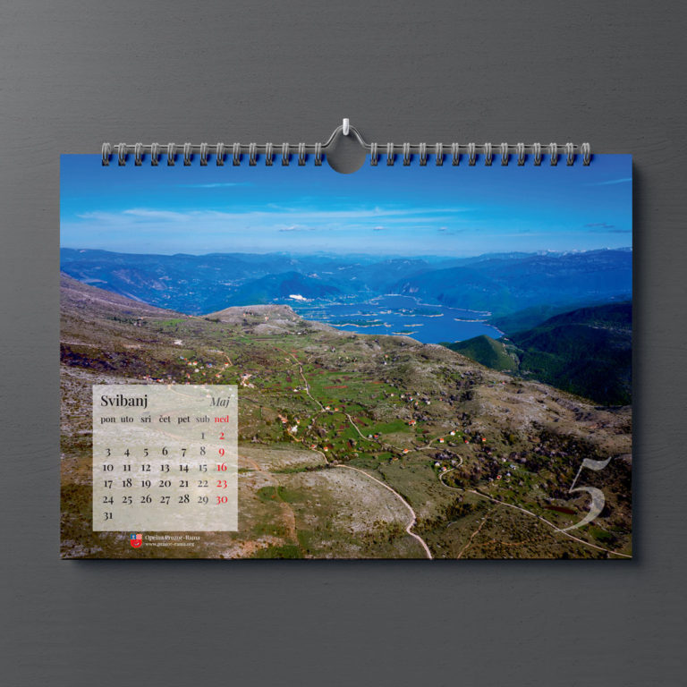 DIVA Design - kalendar, layout design