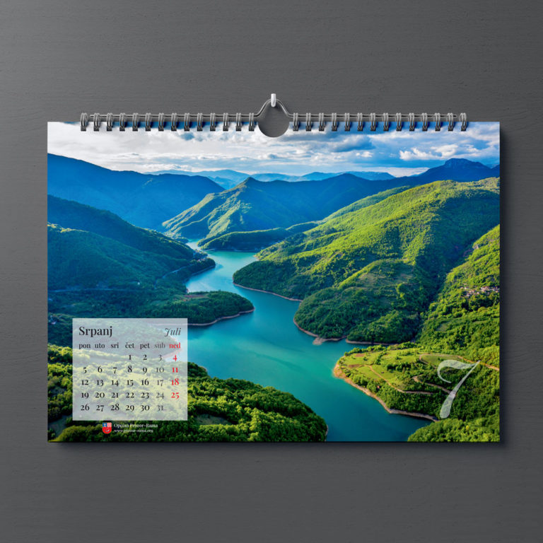 DIVA Design - kalendar, layout design