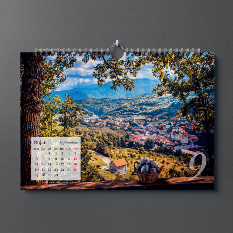 DIVA Design - kalendar, layout design