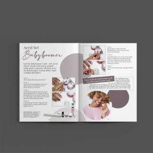 DIVA Design - brochure design, layout design, magazine layout, katalog, Juliana Nails